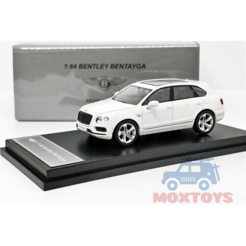 1:64 Bentley Bentayga SUV White Diecast Model Car
