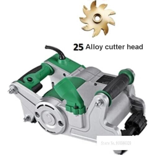 High-power Electric Slotting Machine Wall Groove Cutting Machine Forming Slotting Cutting Machine Line Slot Machine 220V 2800W