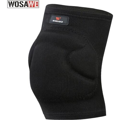 WOSAWE Motorbike Knee Protector Basketball Volleyball Extreme Sports Kneepads Brace Support Compression Knee Guard EVA Knee Pads