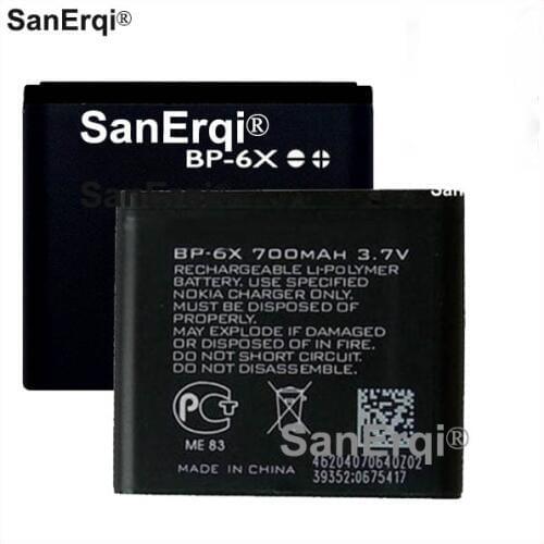 10pcs Battery For Nokia BP-6X phone battery for Nokia 8800 8860 N73i battery
