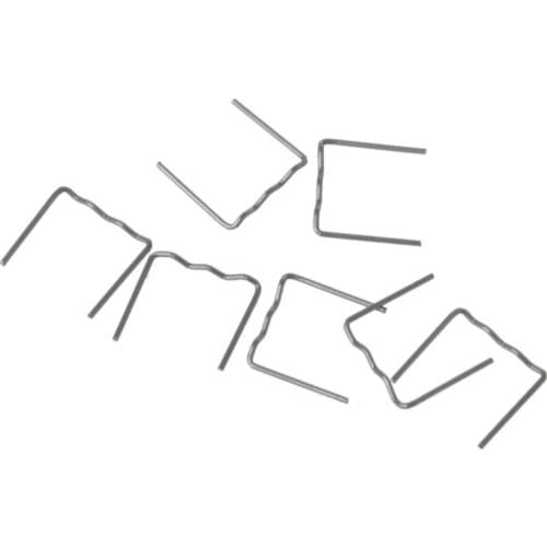 100Pcs Pre-cut Hot Flat Staples Wave Shape Plastic Stapler Repair Welder Tool