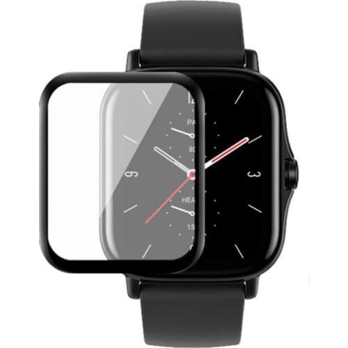 3D Curved Edge Soft Clear Protective Film Full Cover For Amazfit GTS 1/2/Mini Sport Smart Watch GTS2 LCD Screen Protector Guard