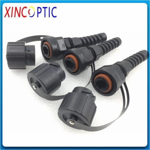 5Pcs/Lot,IP67 Dust Cap ODVA Empty Fiber Optic Connector NOT including LC Connector and LC Ferrule
