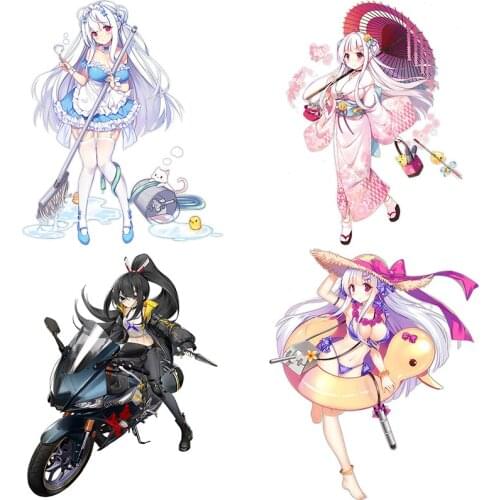 Three Ratels CYX15 Most complete Azur Lane PVC Anime sticker for car bike motorcycle laptop wall stickers decals