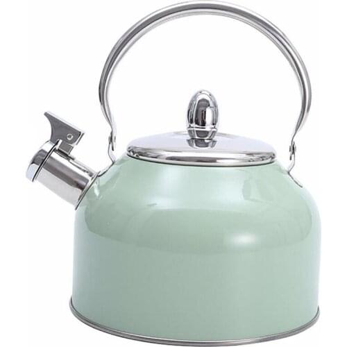 2.5L Whistling Kettle for Gas Stove All Stovetops Stainless Steel Coffee Tea Kettle Gas Teapot