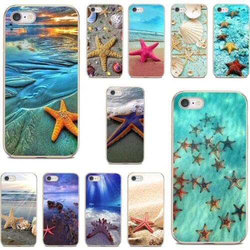 Finding-summer-beach-Sea-Sun-Starfish For Xiaomi mi Redmi Note 3 4 4X 5 6 7 8 8t 9 9s 9t 10 pro lite Soft Bag Case