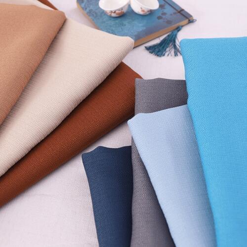 Linen fabric upholstery fabric wholesale polyestery fabric for sofa and curtain fabric per meter