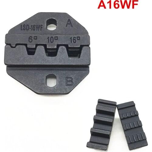 Crimping die set A16WF for cable ferrules 10-5AWG 6-16mm2