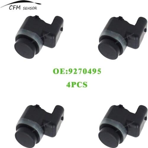 4pcs New Front PDC Ultrasonic Parking Sensor 9270495 For 10-14 BMW 5 6 Series X3 X5 X6