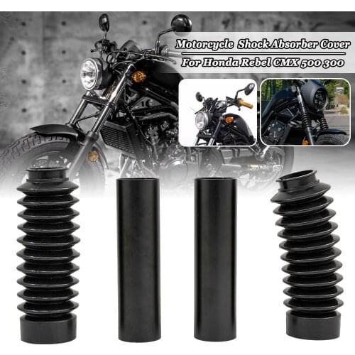 For Honda Rebel CMX 500 300 CMX500 CMX300 Motorcycle Front Fork Boot Slider Shock Absorber Cover Gaiter 2017 2018 2019 2020 2021