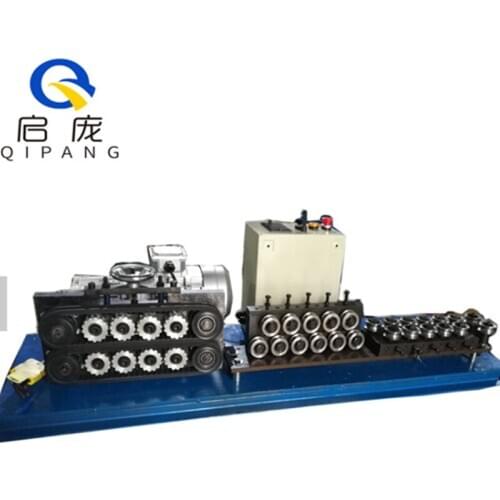 Spot strong power copper pipe straightening roller 0.8-4mm 20 wheel sourcing manufacture bidirectional alignment belt traction