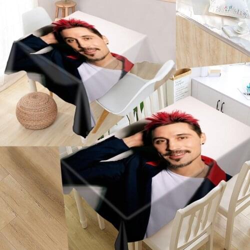 Custom Dima Bilan Modern Dustproof Tablecloth High Quality Print Forest Tablecloth Everything For Home And Kitchen 0619