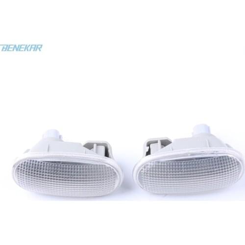 Benekar Side Fender Clear Lamp Light for Mitsubishi Pajero Montero MK2 COLT L200 Lancer GALANT