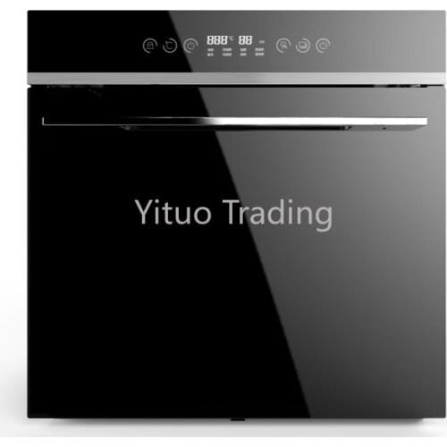 Intelligent Household Touch Embedded Electric Oven 40L 60L Tempered Glass Household Electric Oven Self-cleaning Electric Oven ED