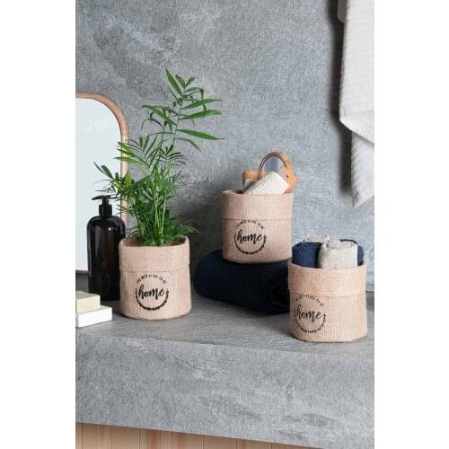 3'lü Mini Basket jardiniere basket different design basket