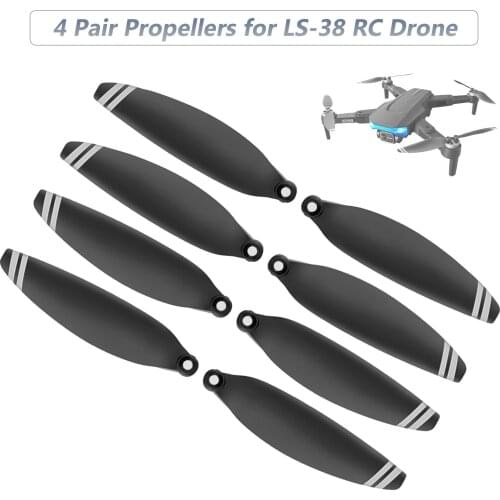 4 Pair Propellers for LS-38 Remote Control Drone RC Spare Parts