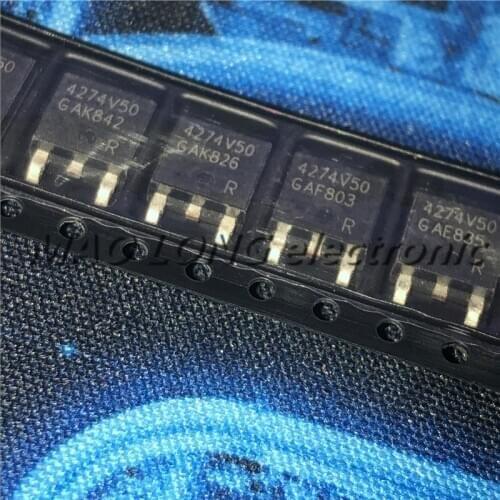 5PCS/LOT New TLE4274DV50 4274DV5 TLE4274DV5 TO-252 Automotive PC Board MOSFET 5V 400MA