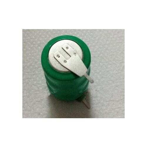 Free shipping 4pcs/lot 3.6V 80mAh NI-MH rechargeable battery button cell coin cell battery pack button battery