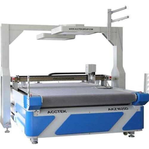 CNC Digital Cutting Machine With CCD Automatic CNC Cutting Machines Cut Fabric Cloth Foam Cardboard Foot Pad