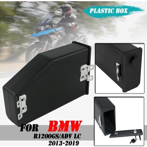 For BMW R1200GS Adv/Adventure LC R1200 R 1200 GS Decorative Plastic Box Toolbox 5 Liters Tool Box Left Side Bracket Toolbag bag