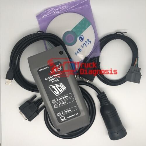 JCB diagnostic kit JCB Service Master 4V 1.73 Version heavy duty Truck Diagnostic Scanner