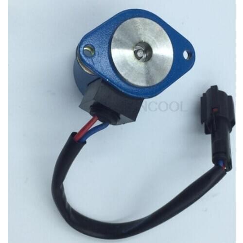 For Komatsu Doosan Daewoo Excavator Parts DH55/60 Sumitomo 120 Komatsu 30/40/50 Small digging hydraulic pump solenoid valve