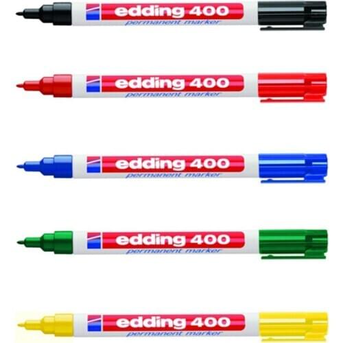 Germany Edding 400 Oily Waterproof Marker Laboratory Test Tube Quick Dry Marker 1PCS