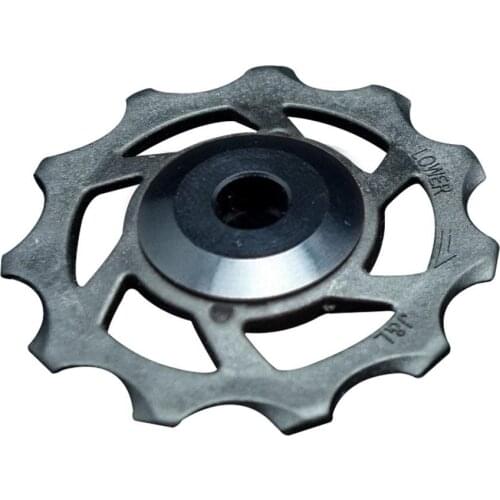 Mountain Bike 2Pcs 11T Ceramic Cycling Bicycle Steel Bearing Jockey Wheel Rear Derailleur Pulley Guide Pulleys for Shimano SRAM