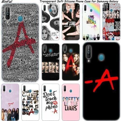 Hot Pretty Little Liars Silicone Phone Case For Samsung Galaxy A80 A70 A60 A50 A40 A40S A30 A20E A2CORE M40 Note 10 Plus 9 8 5