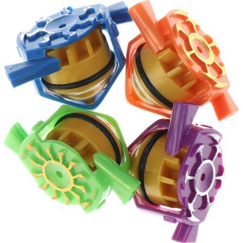 Random Color Novelty Spinning Top Whistle Gyro Toys Blowing Rotation Stress Relief Desktop Spinning Top Toys Kids Toys Gift