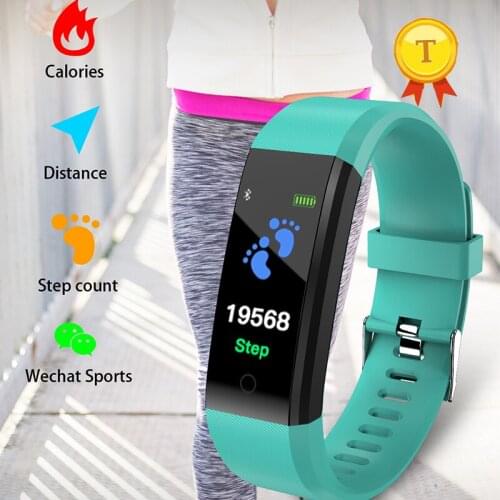 Best selling Colorful color Screen display Bracelet Sports Fitness Tracker Smart Wristband man woman healthy Smart Band Watch