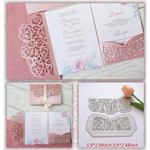 Lace Flower Metal Cutting Dies Scrapbooking New 2019 Pocket Crafts Die Cuts For Paper Cards making Decorations Embossing