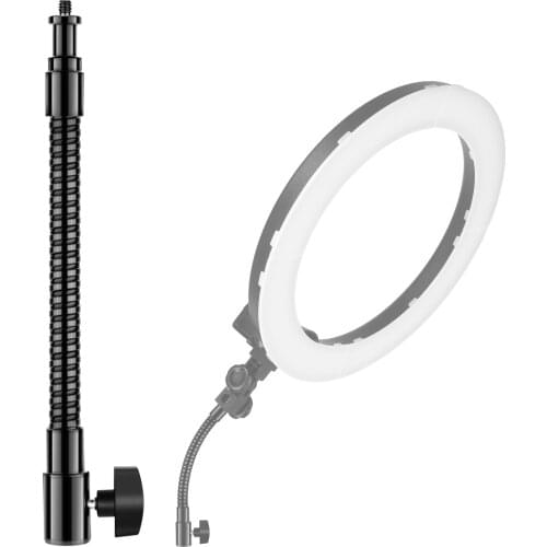 Neewer Metal Flexible Tube Arm for LED Video Lights,Ring Flash Light Other Photography Accessories+ 1/4" Screw Thread