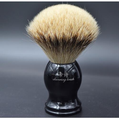 DS silvertip badger shaving brush for man good quality hand-crafted shaving brush men