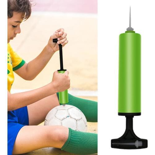 Portable Inflatable Air Pump Football Soccer Swimming Ring Air Pump Inflatable Basketball Pump Accesories+Inflating Needle