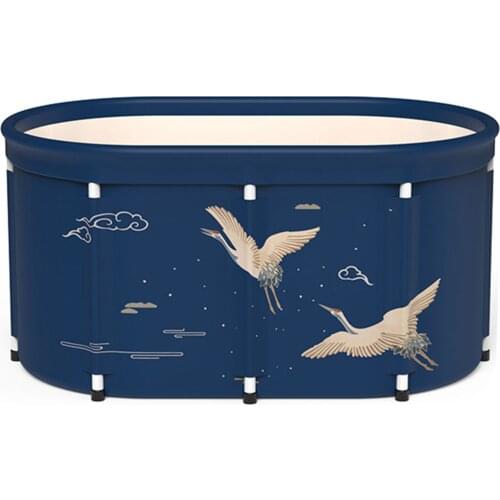 Folding Bathtub Portable Bath Bucket Foldable Large Adult Tub Baby Swimming Pool Insulation Family Bathroom SPA Sauna Bath Tub