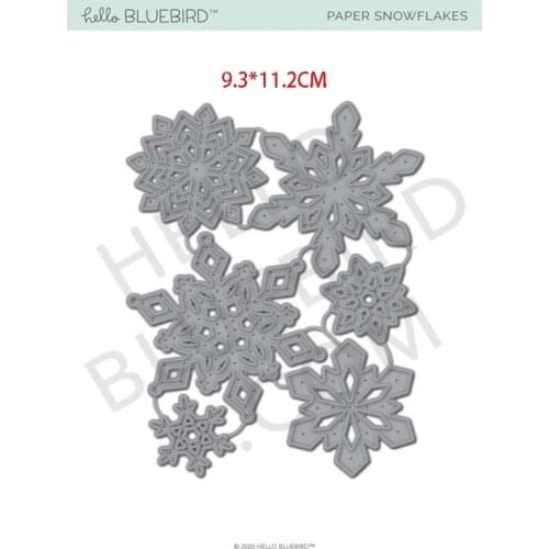 Snowflakes falling in album Metal Cutting Stencils for Scrapbooking Scrapbooking Metal Cutting Dies New Cutting Dies 2021