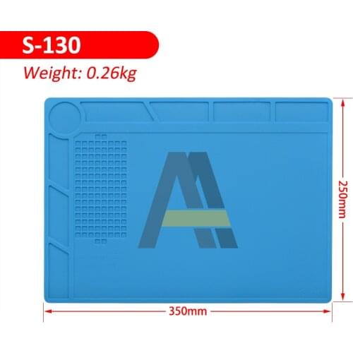 Heat-resistant ESD Soldering Station Soldering Pad Silicone Heat Gun Insulation Pad Repair Tools Maintenance Platform Desk Mat