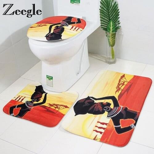ZEEGLE Anti-slip Bathroom Rugs