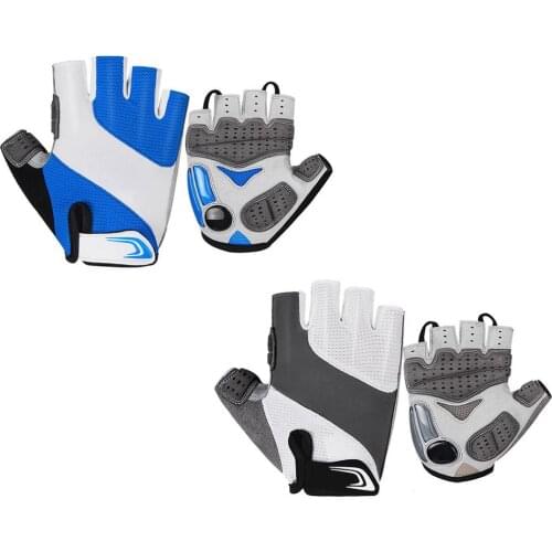 Cycling Gloves Shockproof Half Finger Glove Anti-slip Breathable Mitten MTB Road Bicycle Gloves For Cycling Bike Equipment