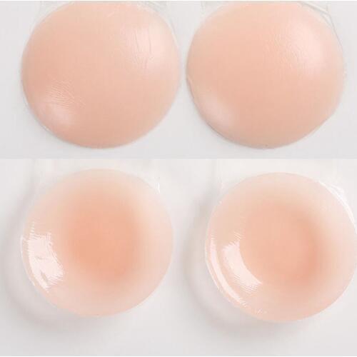 1 pair Breast Push Up Padded Swimsuit Bikini Small Bust Thicker Breathable Sponge Bra Pad Invisible Paste Padding