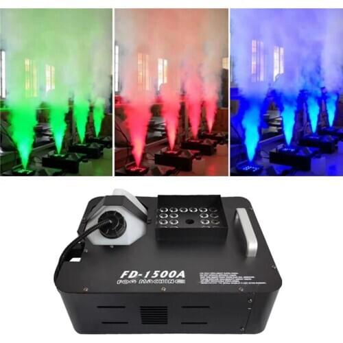 1500W LED24X3W fog machine remote control vertical fog machine RGB disco professional DJ party Christmas special effects light