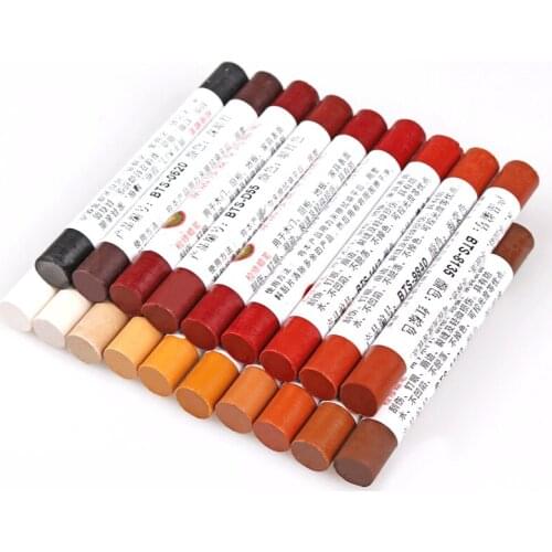 20pcs/set furniture paint floor repair floor wax crayon scratch patch paint pen wood composite repair materials free shipping