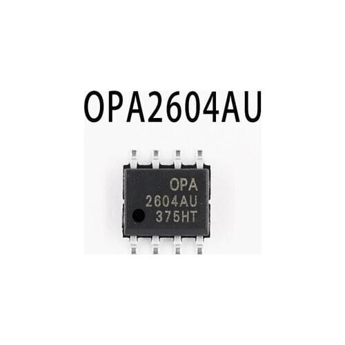 1pcs/lot OPA2604AU OPA2604 dual op amp dedicated audio card upgrade original authentic SOP-8 In Stock