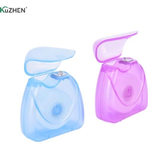 50M Micro wax Peppermint flavor Dental Flosser Interdental Brush Teeth Stick Toothpicks Floss Pick Oral Hygiene clean wire