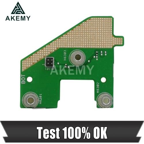 Akemy G751JL SW BOARD For Asus G751 G751J G751JL G751JY G751JM G751JT DC POWER JACK POWER BOARD Switch Button Board