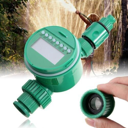 Automatic LCD Display Electronic Watering Timer Home Garden Water Timer Irrigation Sprinkler Controller System