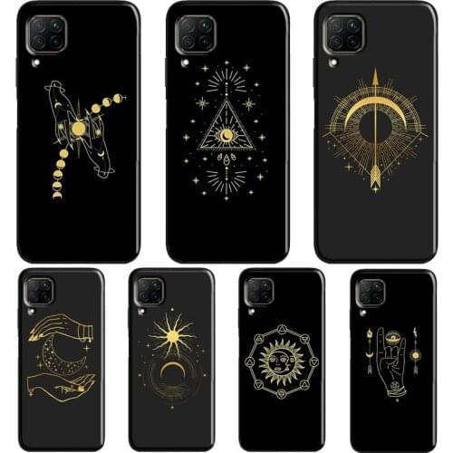 Witchcraft Dark Witch Case For Huawei P Smart 2019 Nova 5T P30 P40 P20 Pro Mate 10 20 Lite Honor 10i 8A 8X 9X