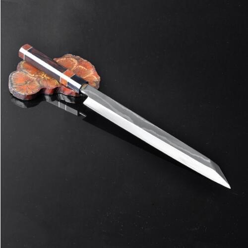 Damascus Knife 24,27,30cm Japanese Sushi Sashimi Kitchen Knives vg10 Damascus Steel Salmon Fish Fillet Chef Cooking Knife 2.2G