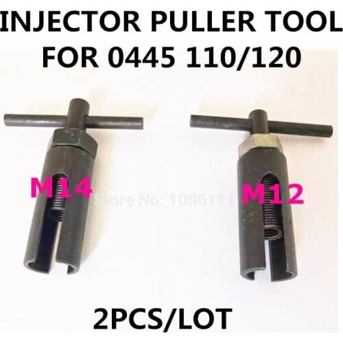 FOR 0445 110 120 Diesel Common Rail Injector Nozzle Remove Puller Tool M12/M14 Easy Operate